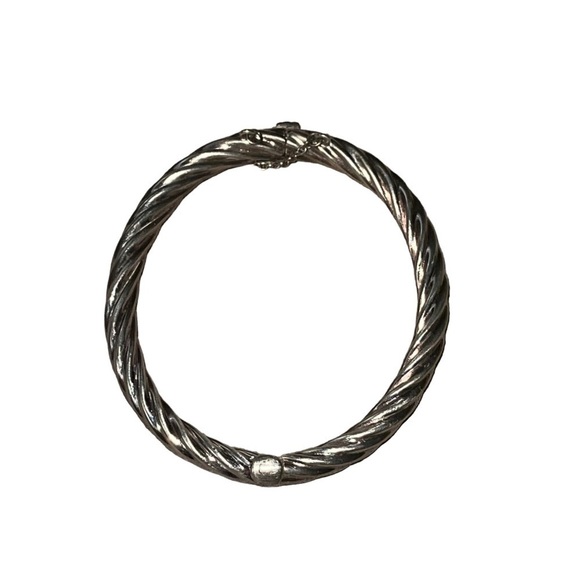 925 Sterling Silver Bracelets and Earrings Set - Picture 7 of 14